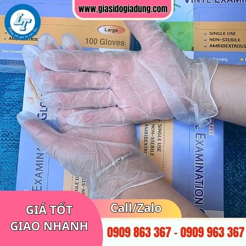 bán găng tay cao su mỏng chế biến thực phẩm giá sỉ rẻ chất lượng cao
