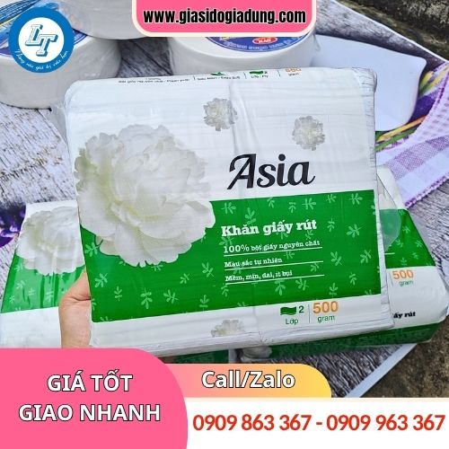 bán giá sỉ rẻ khăn giấy rút quán ăn lốc 10 bịch