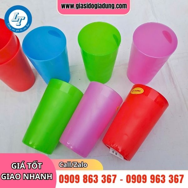 bán ly nhựa cao đủ mẫu giá rẻ nhất tphcm