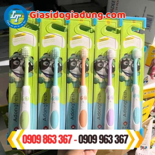 bán sỉ bàn chả đánh răng trẻ em nhiều mẫu mã giá rẻ