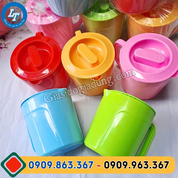 bán sỉ ca đựng nước 500ml có nắp đủ màu giá tốt cho đại lý