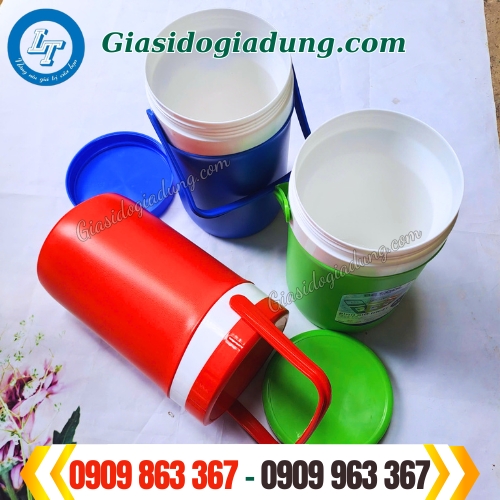 bán sỉ ca nhựa giữ nhiệt 2 lít giá rẻ theo thùng 12 cái