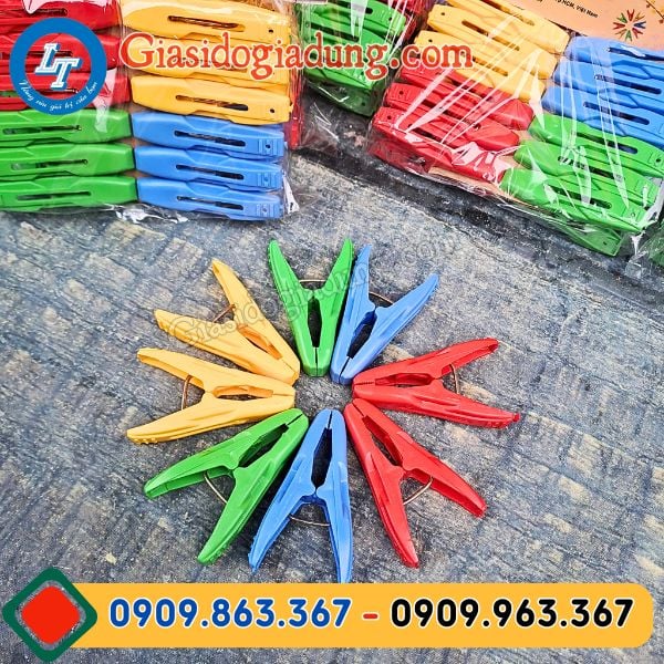 bán sỉ kẹp nhựa phơi quần áo giá rẻ nhất tphcm