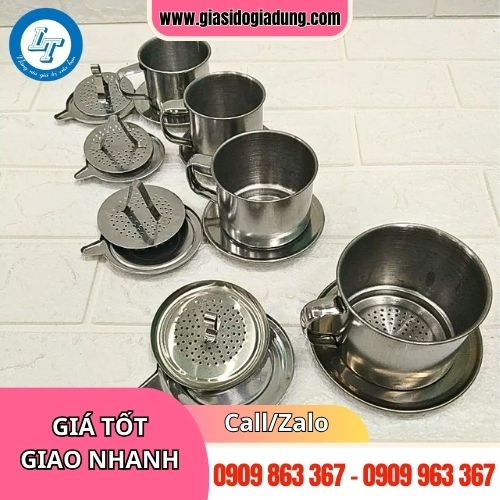 bán sỉ phin pha cà phê inox đủ kích cỡ giá rẻ nhất cho đại lý