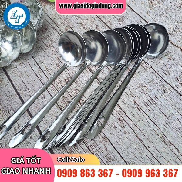 bán vá múc canh inox giá rẻ chất lượng cao