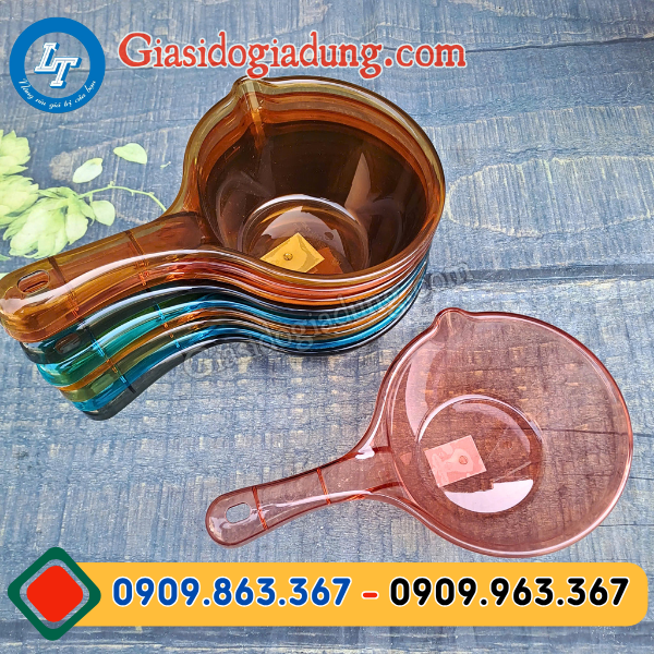 báo giá sỉ ca gáo nhựa múc nước trong suốt giá mềm đa năng
