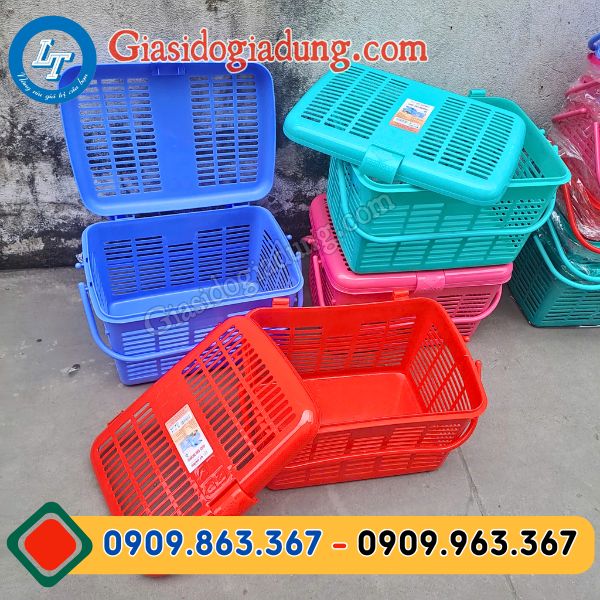 báo giá sỉ giỏ nhựa đựng đồ đa năng đủ mẫu cho đại lý