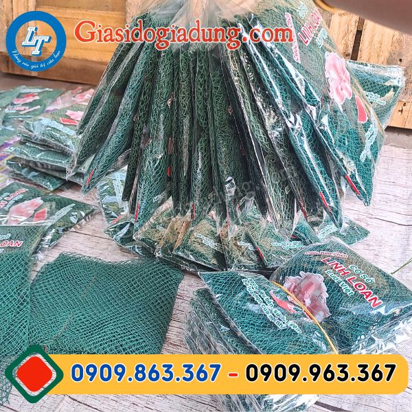 báo giá sỉ miếng lưới rửa chén set 10 bịch cực rẻ