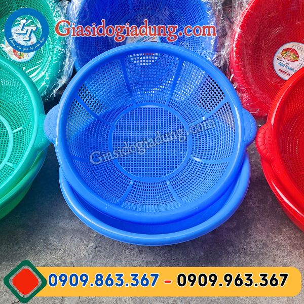 báo giá sỉ rẻ bộ thau rổ nhựa nhiều mẫu đẹp cho đại lý