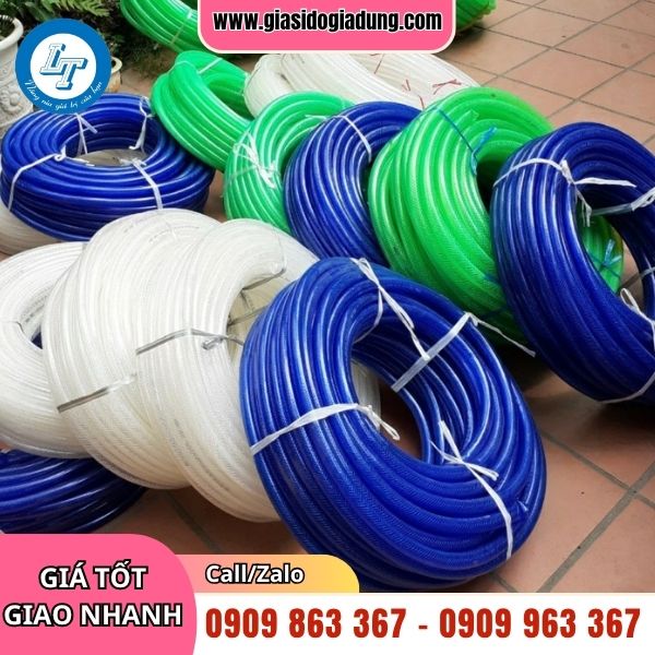 báo giá sỉ rẻ ống dẫn nước nhựa pvc mềm dẻo đủ màu sắc kích cỡ