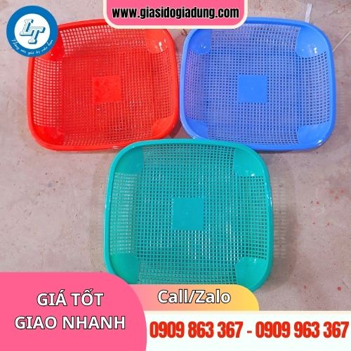 báo giá sỉ rổ nhựa vuông chất lượng giá rẻ nhất thị trường