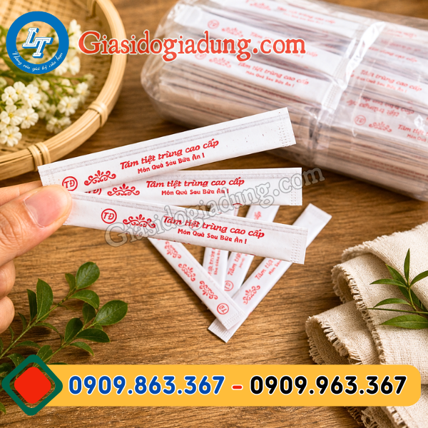 báo giá sỉ tăm tre bọc giấy tại hcm