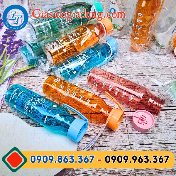 bình nước đi học cho bé 500ml dáng thể thao sỉ rẻ giá gốc