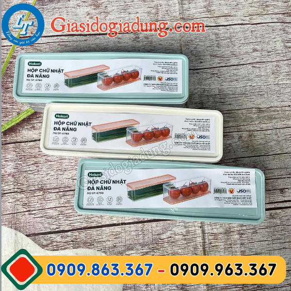 bộ hộp nhựa chữ nhật hàng xịn an toàn giá sỉ tốt