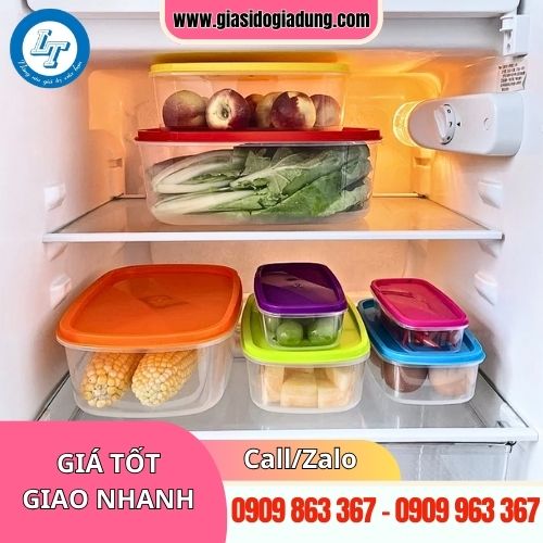 bộ hộp nhựa đựng thực phẩm an toàn chất lượng
