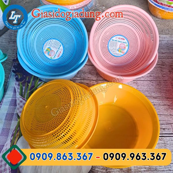 bộ htau rổ nhựa giá bỏ sỉ rẻ tại tphcm
