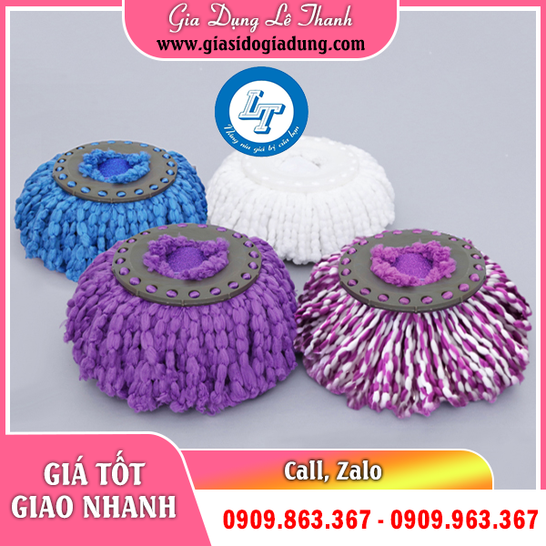 Bông lau nhà 360 độ giá sỉ