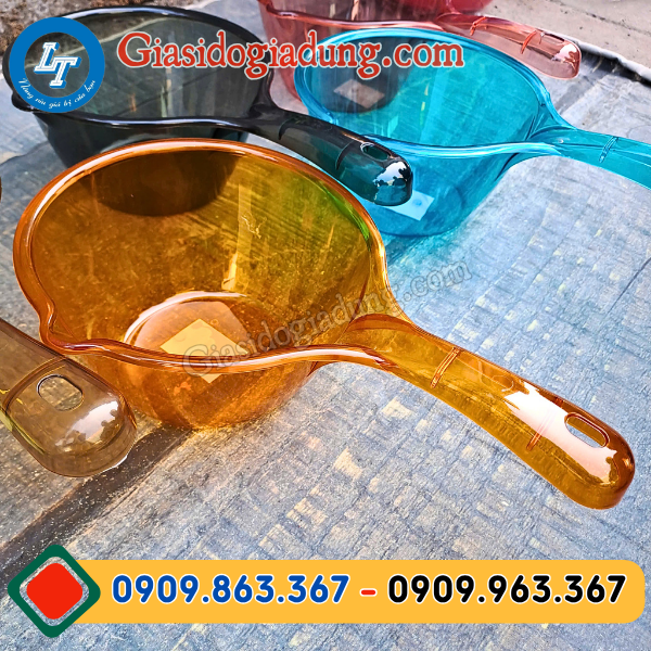 ca gáo nhựa múc nước trong suốt giá sỉ tận xưởng miền nam