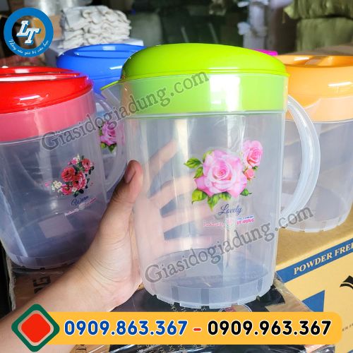 ca nhựa đựng nước tròn hàng đẹp giá sỉ cực rẻ cho đại lý