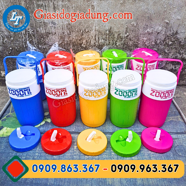 ca nước nhựa giữ nhiệt có vòi rót 2 lít giá sỉ tại xưởng