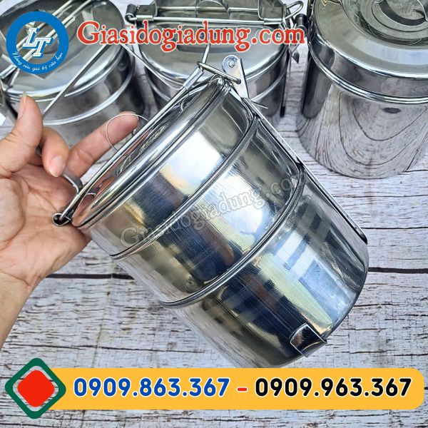 camen inox đựng cơm 3 tầng giá sỉ tận kho hcm