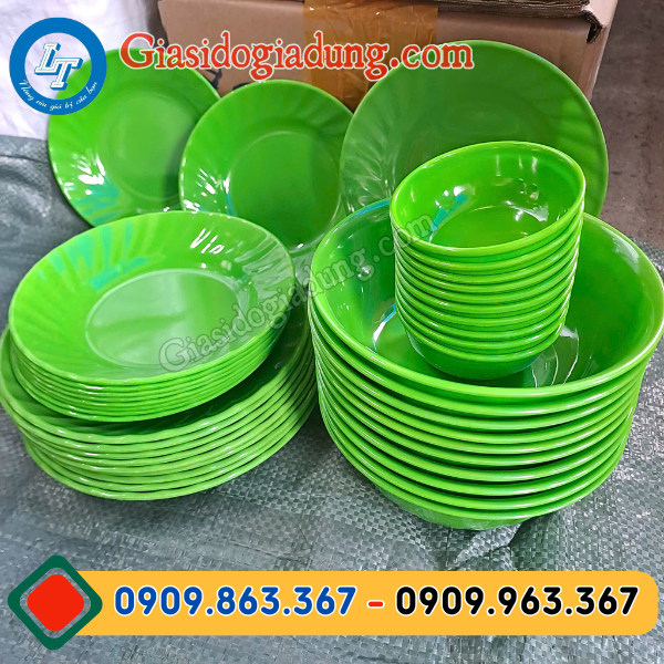 chén đĩa nhựa melamine giá sỉ rẻ tại xưởng