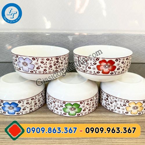 chén sứ ăn cơm kiểu nhật giá sỉ rẻ chất lượng tphcm