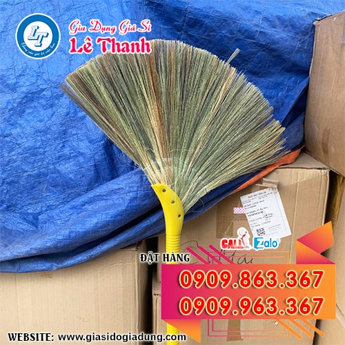 Chổi bông cỏ quét nhà bền đẹp Chổi bông cỏ quét nhà bền đẹp