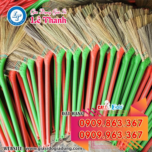 Chổi bông cỏ quét nhà Chổi bông cỏ quét nhà