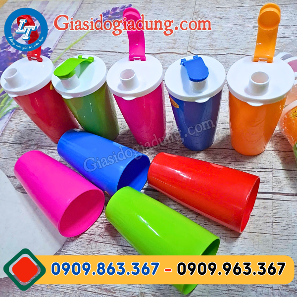 chuyên sỉ giá rẻ các loại ly nhựa cứng có nắp giá ưu đãi