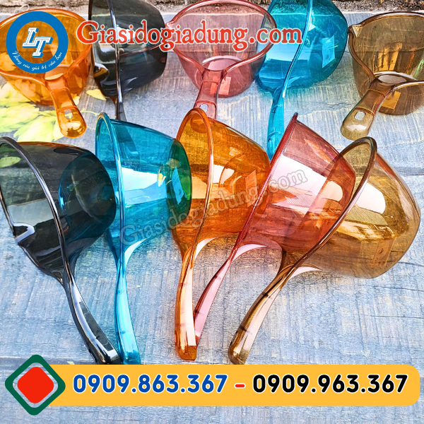 công ty bán sỉ ca gáo nhựa múc nước trong suốt giá gốc