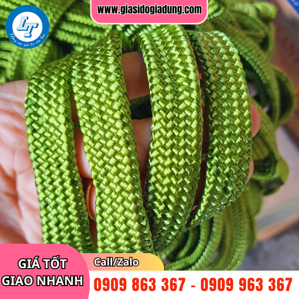 công ty bán sỉ dây dù dẹp đủ kích cỡ giá sỉ siêu rẻ