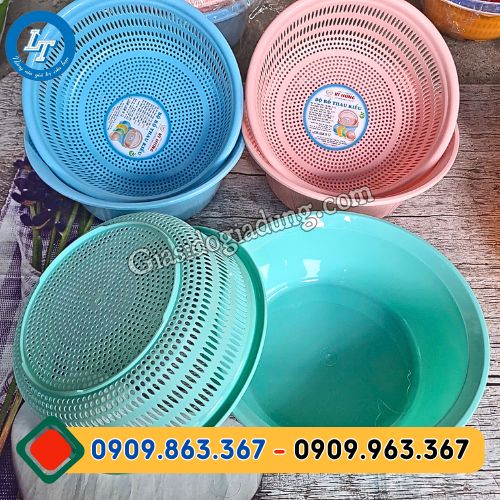 cung cấp sỉ lẻ bộ thau rổ đủ các loại giá tốt nhất thị trường