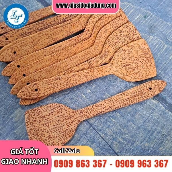 cung cấp sỉ sạn xẻng xào bằng gỗ giá rẻ chất lượng