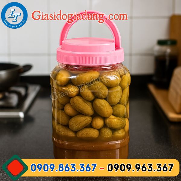 cung cấp số lượng lớn hũ nhựa muối dưa cà giá sỉ chất lượng
