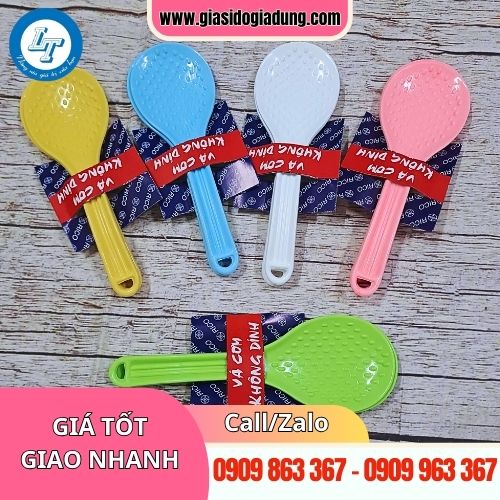cung cấp vá múc cơm nhựa đủ màu giá sỉ rẻ chất lượng cao