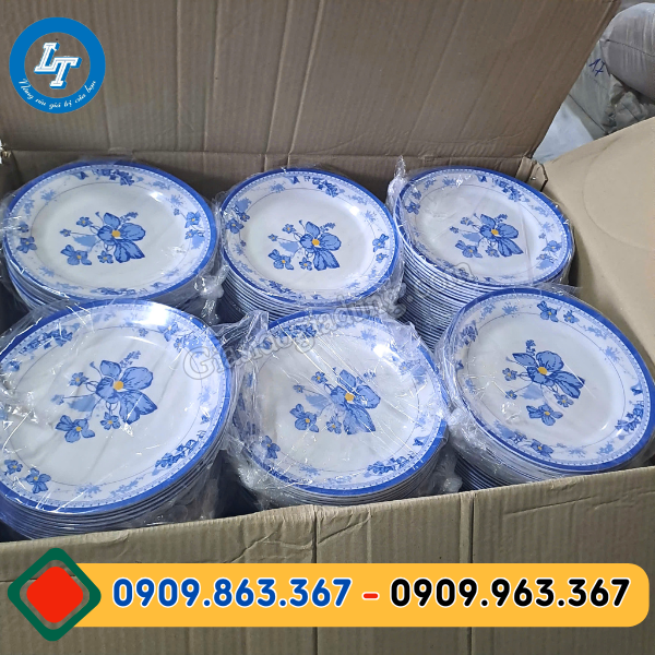 đĩa nhựa hoa văn giá sỉ đủ mẫu