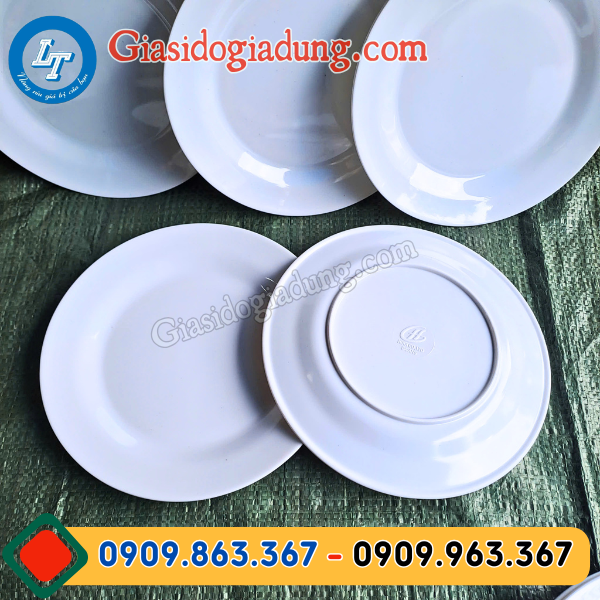 đĩa nhựa meca trắng giá sỉ tận xưởng