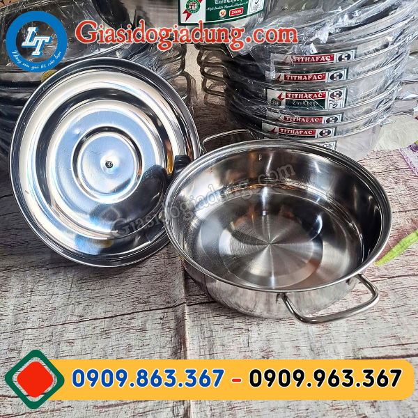 điểm cung cấp nồi lẩu inox 24cm giá sỉ cực rẻ