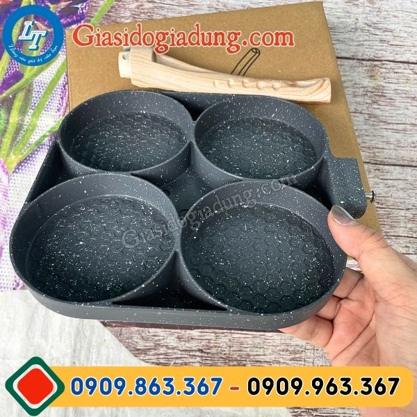 điểm mua sỉ số lượng không giới hạn chảo 4 ngăn chiên trứng chất lượng cao giá gốc