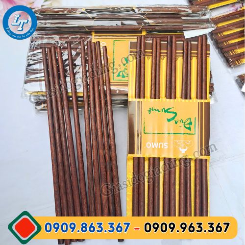 đũa gỗ ăn cơm giá sỉ rẻ chất lượng cao