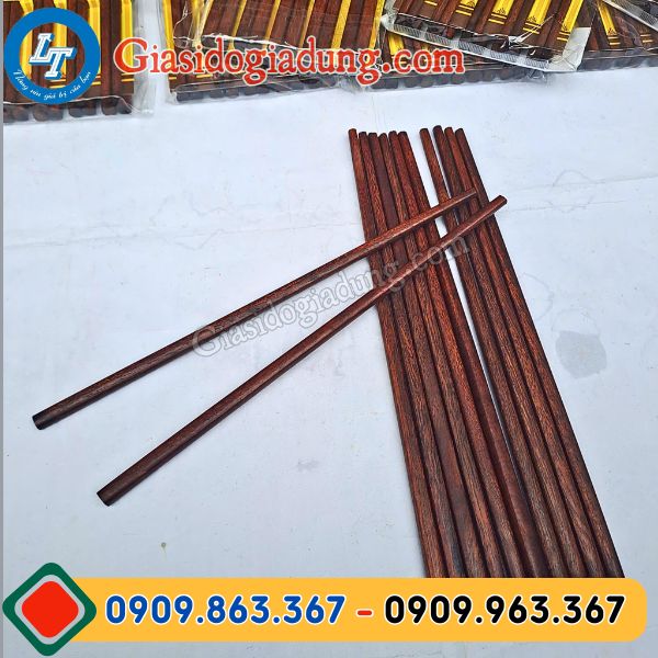 đũa gỗ tự nhiên chất lượng giá rẻ đủ màu