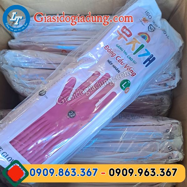 găng tay cao su chính hãng giá sỉ đầu thùng