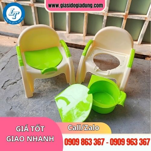 ghế bô cho bé có nắp đậy tiện lợi giá sỉ rẻ tại xưởng tphcm