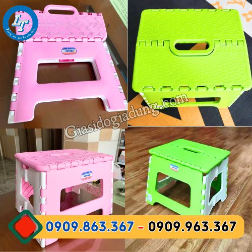 ghế nhựa mini xếp gọn giá sỉ rẻ tận gốc cho đại lý