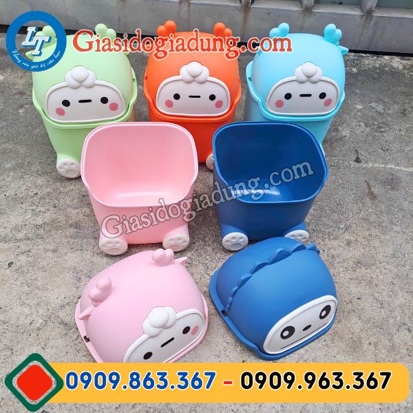 giá sỉ rẻ thùng rác để bàn mini cute chất lượng tại tphcm