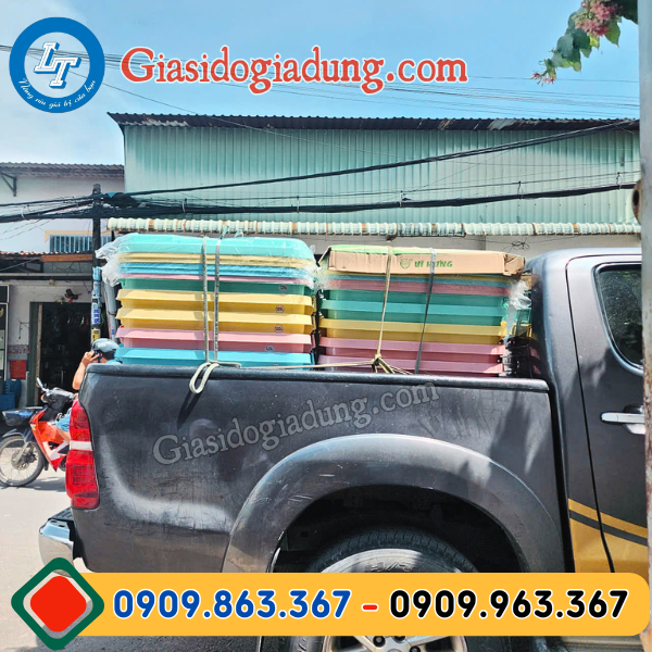 giao nhanh thùng nhựa chữ nhật đa năng giá tốt cho khách sỉ phía nam