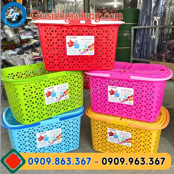 giỏ nhựa đựng đồ đi sinh chất lượng giá sỉ đủ mẫu mã
