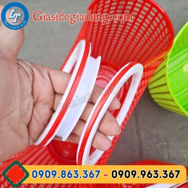 giỏ nhựa xách đi chợ giá sỉ rẻ uy tín tại tphcm