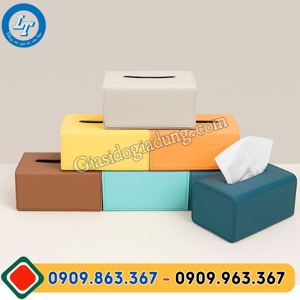 hộp đựng khăn giấy chữ nhật giá sỉ cực rẻ